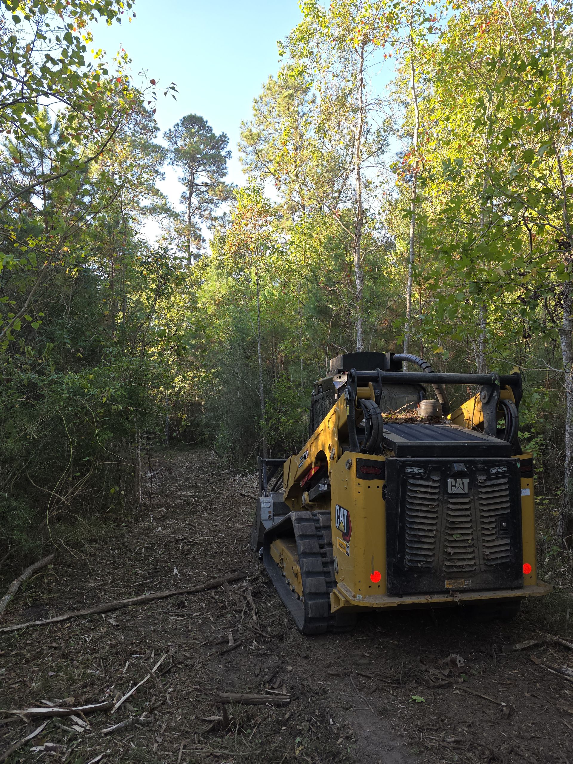 Hydro-Ax Mulching project 1